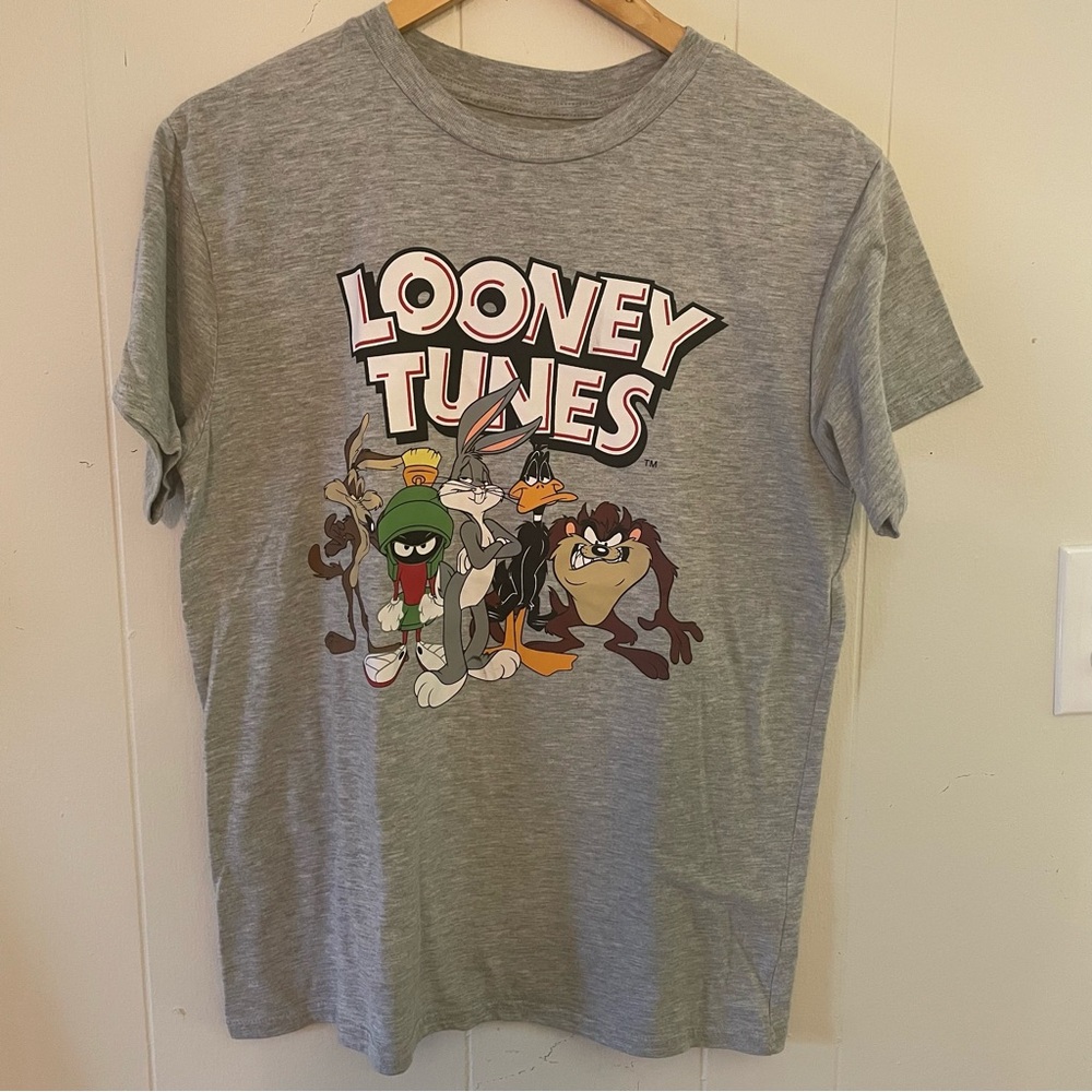 Warner Bros. Looney Tunes Heather Gray Tee Kids Large